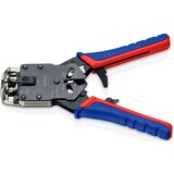 KNIPEX 97 51 12 alicate, Crimpadora azul/Rojo, Acero, Azul/Rojo, 20 cm, 533 g