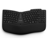 Kensington Pro Fit Ergo KB675 EQ TKL teclado Hogar / Oficina Bluetooth QWERTY Internacional de EE.UU. Negro negro, Tenkeyless (sin zona numérica) (80 - 87%), Inalámbrico, Bluetooth, Interruptor de membrana, QWERTY, Negro