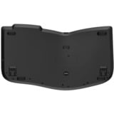 Kensington Pro Fit Ergo KB675 EQ TKL teclado Hogar / Oficina USB + RF Wireless + Bluetooth QWERTY Internacional de EE.UU. Negro negro, Tenkeyless (sin zona numérica) (80 - 87%), Inalámbrico y alámbrico, USB + RF Wireless + Bluetooth, Interruptor de membrana, QWERTY, Negro