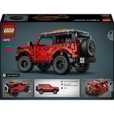 LEGO Technic Furgoneta Ford Bronco®, Juegos de construcción Juego de construcción, 9 año(s), Plástico, 943 pieza(s), 1,26 kg