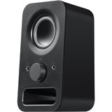 Logitech Z150 Negro Alámbrico 3 W, Altavoces de PC negro, 2.0 canales, Alámbrico, 3 W, Negro