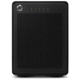 OWC ThunderBay 4 Carcasa de disco duro/SSD Negro 2.5/3.5", Caja de unidades negro, Carcasa de disco duro/SSD, 2.5/3.5", SATA, Serial ATA II, Serial ATA III, 40 Gbit/s, Hot-swap, Negro