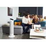 Rowenta Silent Comfort 3-in-1 HQ8120 Interior Plata 2400 W Ventilador eléctrico, Termoventiladores blanco, Ventilador eléctrico, 1,9 m, IP20, Interior, Piso, Plata