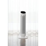 Rowenta Silent Comfort 3-in-1 HQ8120 Interior Plata 2400 W Ventilador eléctrico, Termoventiladores blanco, Ventilador eléctrico, 1,9 m, IP20, Interior, Piso, Plata