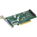 Supermicro Card AOC-SLG3-2M2, Tarjeta de interfaz 