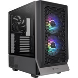 Thermaltake Ceres 300 TG ARGB, Cajas de torre negro