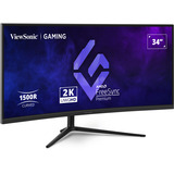 ViewSonic VX3418C-2K, Monitor de gaming negro