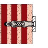 fischer Taco universal UX 6x50, Pasador gris claro