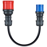 go-e Adaptador para Gemini flex 11 kW, CEE rojo trifásico 16A > CEE azul 16A negro