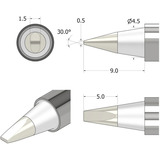 iFixit IF145-498-3, Soldador plateado