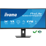 iiyama XCB3497WQSNP-B1, Monitor LED negro (mate)