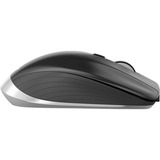 3DConnexion CadMouse Compact Wireless, Ratón negro/Plateado