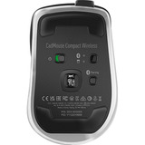 3DConnexion CadMouse Compact Wireless, Ratón negro/Plateado