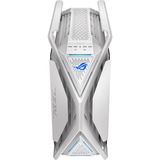 ASUS ROG GR701 Hyperion White Blanco, Caja de torre grande blanco, PC, Blanco, ATX, EATX, micro ATX, Mini-ITX, Aluminio, Multi, Frente