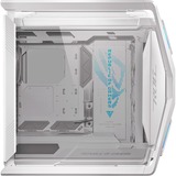 ASUS ROG GR701 Hyperion White Blanco, Caja de torre grande blanco, PC, Blanco, ATX, EATX, micro ATX, Mini-ITX, Aluminio, Multi, Frente