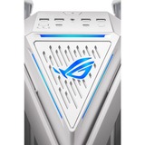 ASUS ROG GR701 Hyperion White Blanco, Caja de torre grande blanco, PC, Blanco, ATX, EATX, micro ATX, Mini-ITX, Aluminio, Multi, Frente