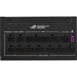 ASUS ROG STRIX-1000P-GAMING unidad de fuente de alimentación 1000 W 20+4 pin ATX ATX Negro, Plata, Fuente de alimentación de PC negro, 1000 W, 100 - 240 V, Activo, 130 W, 1000 W, 130 W