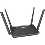 ASUS RT-AX52 Pro AX3000 router inalámbrico Gigabit Ethernet Doble banda (2,4 GHz / 5 GHz) Negro Wi-Fi 6 (802.11ax), Doble banda (2,4 GHz / 5 GHz), Ethernet, Negro, Router de sobremesa