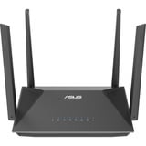 ASUS RT-AX52 Pro AX3000 router inalámbrico Gigabit Ethernet Doble banda (2,4 GHz / 5 GHz) Negro Wi-Fi 6 (802.11ax), Doble banda (2,4 GHz / 5 GHz), Ethernet, Negro, Router de sobremesa