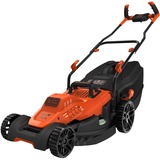 BLACK+DECKER BEMW481BH cortadora de césped Cortacésped manual Corriente alterna Negro, Naranja naranja/Negro, Cortacésped manual, 800 m², 42 cm, 2 cm, 7 cm, 50 L