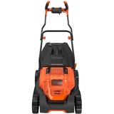 BLACK+DECKER BEMW481BH cortadora de césped Cortacésped manual Corriente alterna Negro, Naranja naranja/Negro, Cortacésped manual, 800 m², 42 cm, 2 cm, 7 cm, 50 L