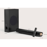Creative 51MF8495AA000, Barra de sonido negro