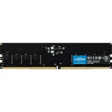 Crucial CT16G48C40U5 módulo de memoria 16 GB 1 x 16 GB DDR5 4800 MHz ECC, Memoria RAM negro, 16 GB, 1 x 16 GB, DDR5, 4800 MHz