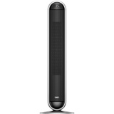 DREO Ventilador de torre y calefactor 806S, Termoventiladores plateado/Negro