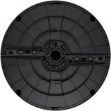 DREO Ventilador de torre y calefactor 806S, Termoventiladores plateado/Negro
