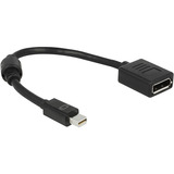 DeLOCK 65554, Adaptador negro