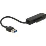 DeLOCK Convertidor USB 3.2 Gen 1, conector USB-A > conector SATA de 22 pines negro