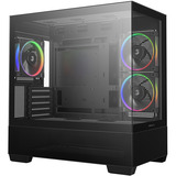 DeepCool CG380 3F, Cajas de torre negro
