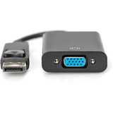 Digitus Adaptador / Convertidor DisplayPort negro