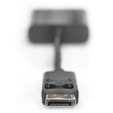 Digitus Adaptador / Convertidor DisplayPort negro