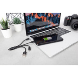 Digitus Cable de carga 3 en 1, USB-A 2.0 > Lightning + USB-C + Micro-USB negro