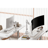 Digitus Soporte para monitor individual, 57", 27 kg, Soporte de monitor blanco