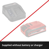EINHELL Compresor a batería Power X-Change TE-AC 36/150 Li OF - Solo, 36 Voltios (2x18V) negro/Rojo
