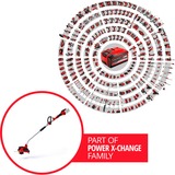 EINHELL GE-CT 36/30 Li E-Solo Batería Negro, Gris, Rojo, Cortabordes rojo/Negro, Cortabordes, 2 mm, 0,8 m, 9000 RPM, Negro, Gris, Rojo, 30 cm