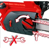 EINHELL GE-EC 2240 2200W Negro, Rojo sierra eléctrica, Motosierra rojo/Negro, 15 m/s, Negro, Rojo, 215 mm, 275 mm, 53 cm, 5,6 kg