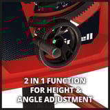 EINHELL Sierra circular de mesa rojo