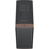 Fractal Design Summit Black Solid, Cajas de torre negro/Madera