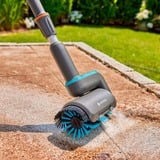 GARDENA Cepillo de rodillo medio, para limpiador múltiple a batería AquaBrush, Cepillos de lavado gris/Turquesa