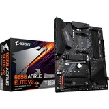 GIGABYTE B550 AORUS ELITE V2 placa base AMD B550 Zócalo AM4 ATX gris oscuro, AMD, Zócalo AM4, 3rd Generation AMD Ryzen™ 3, 3rd Generation AMD Ryzen 5, 3rd Generation AMD Ryzen™ 7, 3rd..., DDR4-SDRAM, 128 GB, DIMM