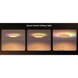 Govee 30cm RGBWW + RGBIC Lámpara de Techo Inteligente Cuadrada, Luz de LED 