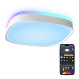 Govee 30cm RGBWW + RGBIC Lámpara de Techo Inteligente Cuadrada, Luz de LED 