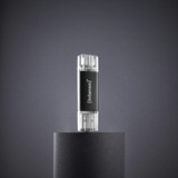 Intenso Twist Line 256 GB, Lápiz USB antracita/Transparente