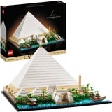LEGO Architecture Gran Pirámide de Guiza, Juegos de construcción Juego de construcción, 18 año(s), Plástico, 1476 pieza(s), 2,64 kg
