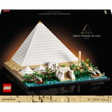 LEGO Architecture Gran Pirámide de Guiza, Juegos de construcción Juego de construcción, 18 año(s), Plástico, 1476 pieza(s), 2,64 kg