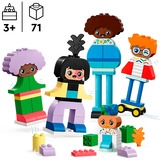 LEGO DUPLO Gente Construible con Grandes Emociones, Juegos de construcción Juego de construcción, 3 año(s), Plástico, 71 pieza(s), 1,25 kg