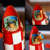 LEGO Ideas El cohete lunar de Tintín, Juegos de construcción Juego de construcción, 18 año(s), Plástico, 1283 pieza(s), 1,49 kg
